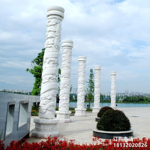 石雕藝術中的巨龍圖騰 嘉峪關花崗巖龍柱雕塑探秘